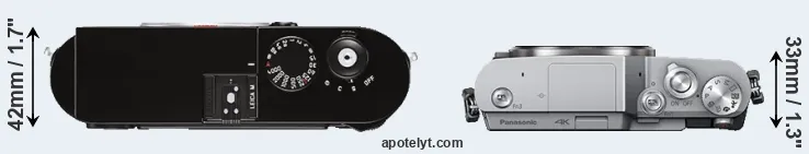 Compare M Typ 262 versus GX800 top