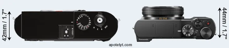 Compare M Typ 262 versus TZ100 top