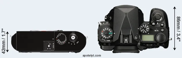 Compare M Typ 262 versus K-1 top