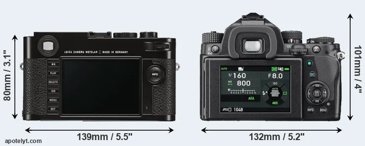 Comparison M Typ 262 or KP rear