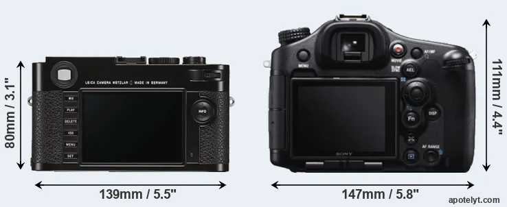 Comparison M Typ 262 or A99 rear