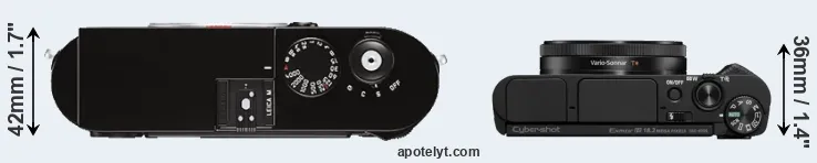 Compare M Typ 262 versus HX99 top