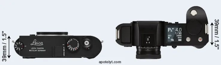 Compare M10-P versus Leica SL top