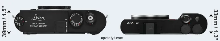 Compare M10-P versus TL2 top