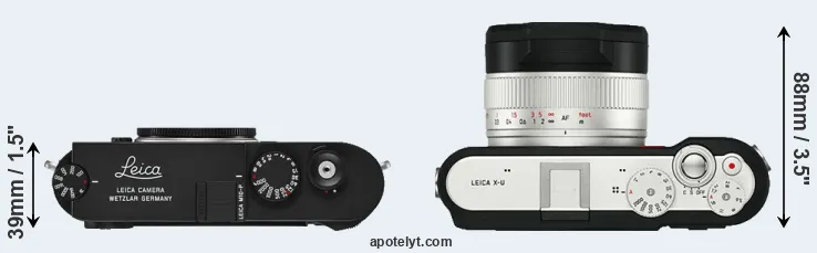 Compare M10-P versus X-U Typ 113 top