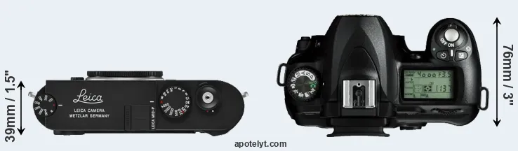 Compare M10-P versus D50 top