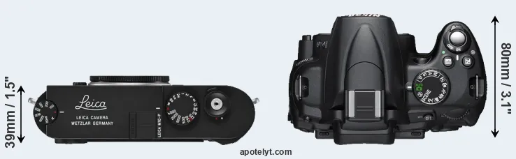Compare M10-P versus D5000 top