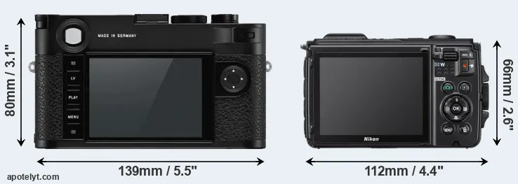 Comparison M10-P or W300 rear