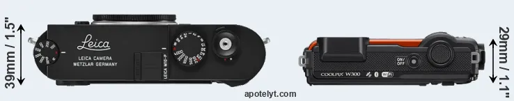 Compare M10-P versus W300 top