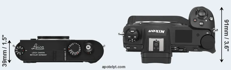 Compare M10-P versus Z9 top