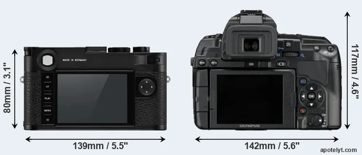 Comparison M10-P or E-5 rear