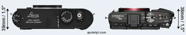 Compare M10-P versus E-PL6 top
