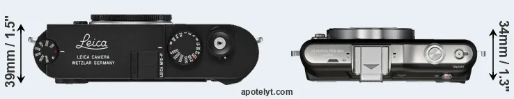 Compare M10-P versus E-PM1 top