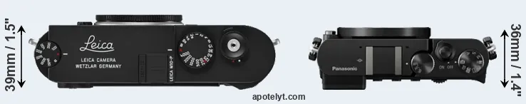 Compare M10-P versus GM5 top