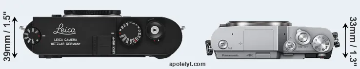 Compare M10-P versus GX850 top