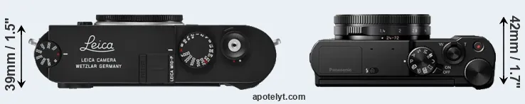 Compare M10-P versus LX15 top