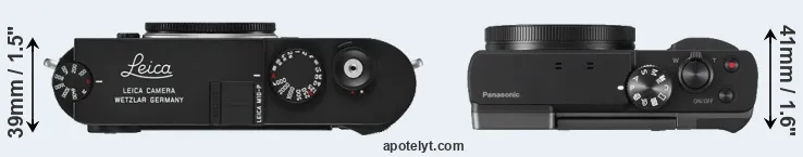 Compare M10-P versus TZ90 top