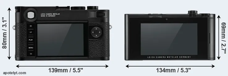Comparison M10-R or TL2 rear