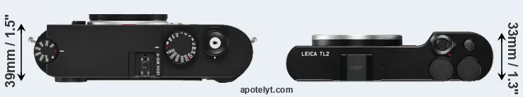 Compare M10-R versus TL2 top