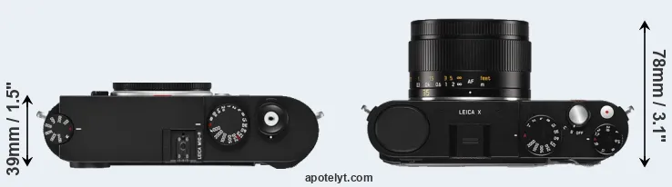 Compare M10-R versus X Typ 113 top
