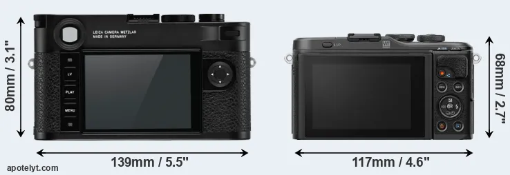 Comparison M10-R or E-PL10 rear