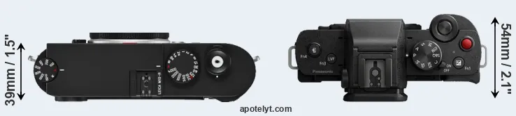 Compare M10-R versus G110 top