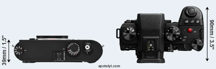 Compare M10-R versus G9 II top
