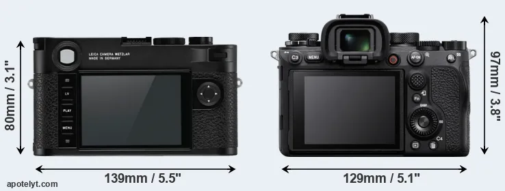 Comparison M10-R or A1 rear