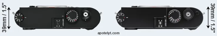 Compare M10 versus M11 top