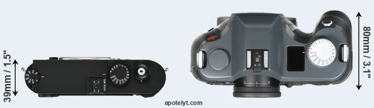 Compare M10 versus S-E Typ 006 top