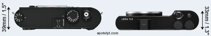 Compare M10 versus TL2 top