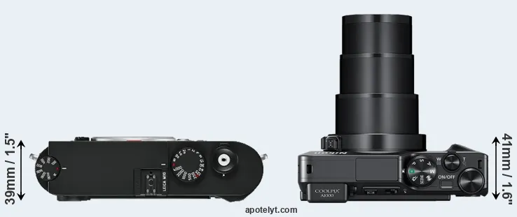 Compare M10 versus A1000 top