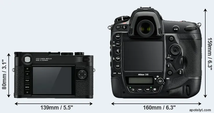 Comparison M10 or D5 rear