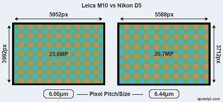 M10 versus D5 MP