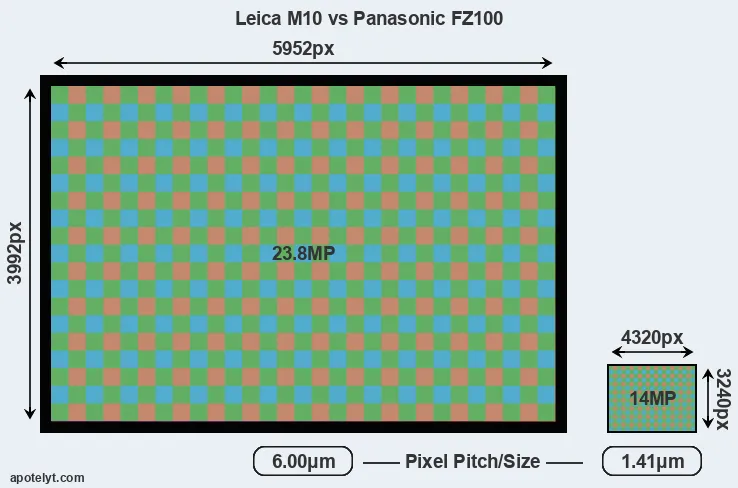 M10 versus FZ100 MP
