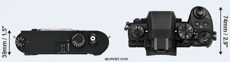 Compare M10 versus G80 top