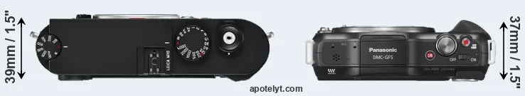 Compare M10 versus GF5 top