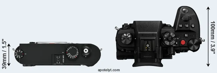Compare M10 versus GH6 top