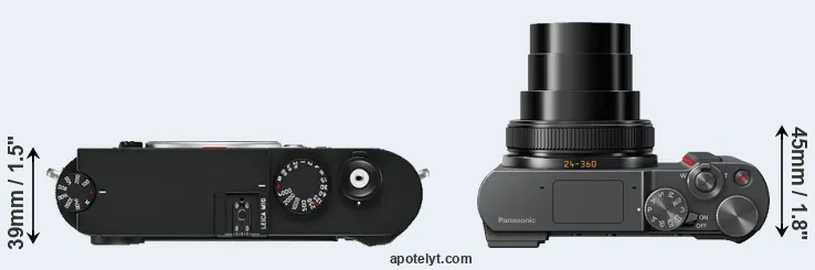 Compare M10 versus ZS200 top