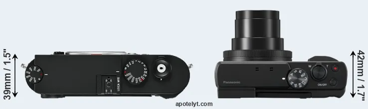 Compare M10 versus ZS80 top