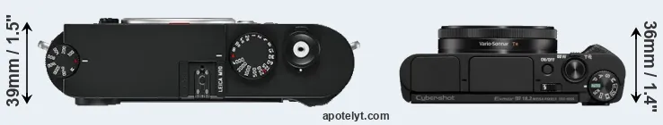 Compare M10 versus HX99 top
