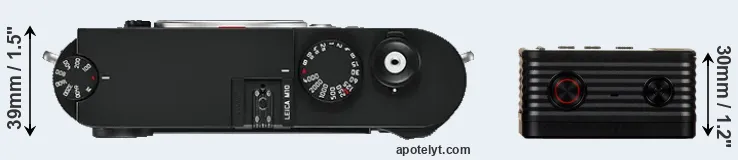 Compare M10 versus RX0 top