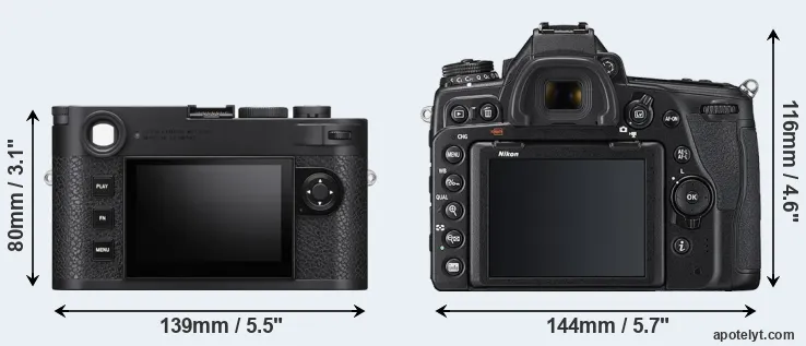 Comparison M11 or D780 rear