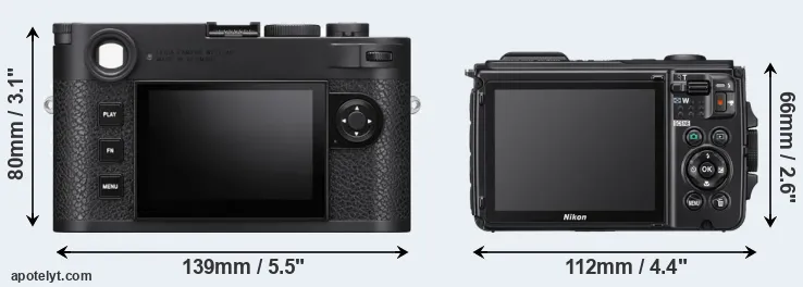 Comparison M11 or W300 rear