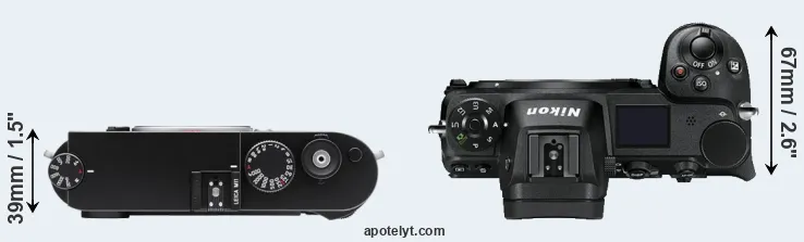 Compare M11 versus Z7 top