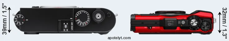 Compare M11 versus TG-6 top