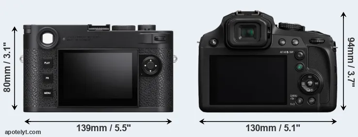 Comparison M11 or FZ82 rear