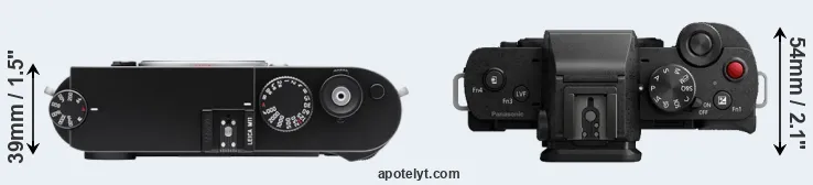 Compare M11 versus G100 top