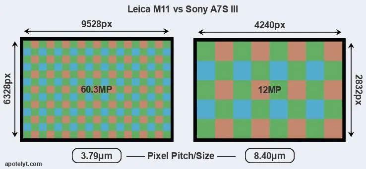 M11 versus A7S III MP