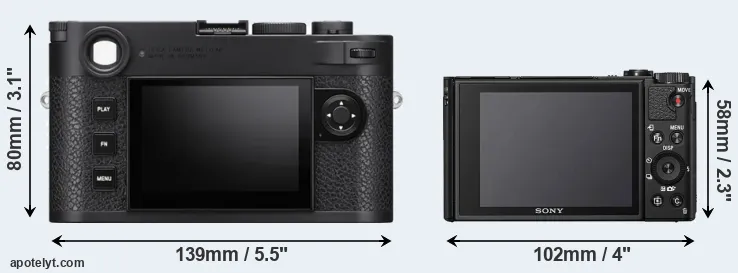 Comparison M11 or HX99 rear